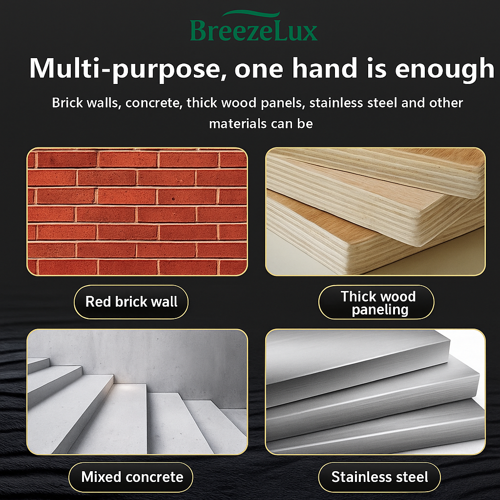 Hand-held powerful concrete nail gun