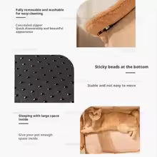 Foldable Washable Pet House – Cozy Indoor/Outdoor Bed for Cats & Small Dogs