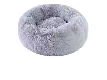 Cozy Plush Pet Bed – Warm, Washable & Detachable Cat & Dog Nest