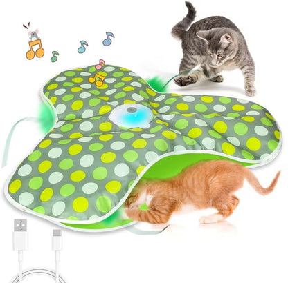 CatchMe™ – Interactive Motion Cat Toy with LED & Rechargeable USB