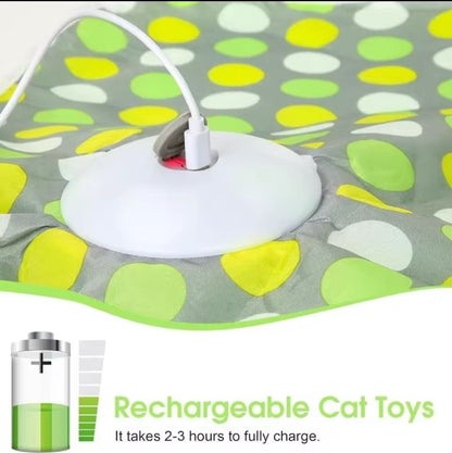 CatchMe™ – Interactive Motion Cat Toy with LED & Rechargeable USB